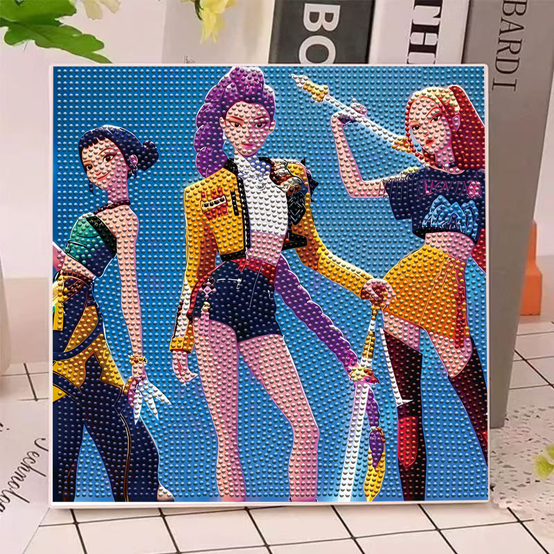 Anime Hunters Gilrs Lumi Mila  - Home Decor Design recension och pris