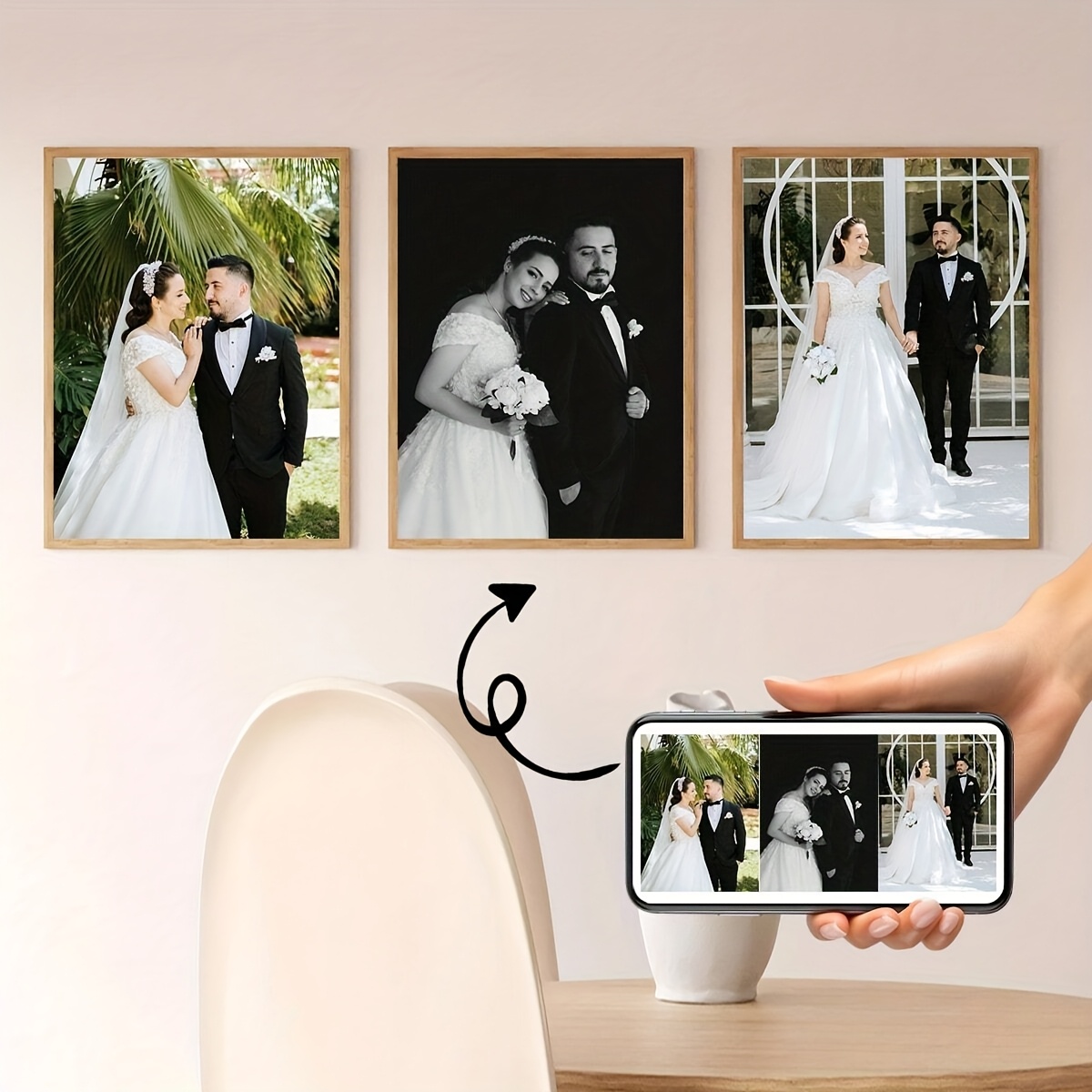 3pcs/set Custom Square Canvas  - Home Decor Canvas recension och pris