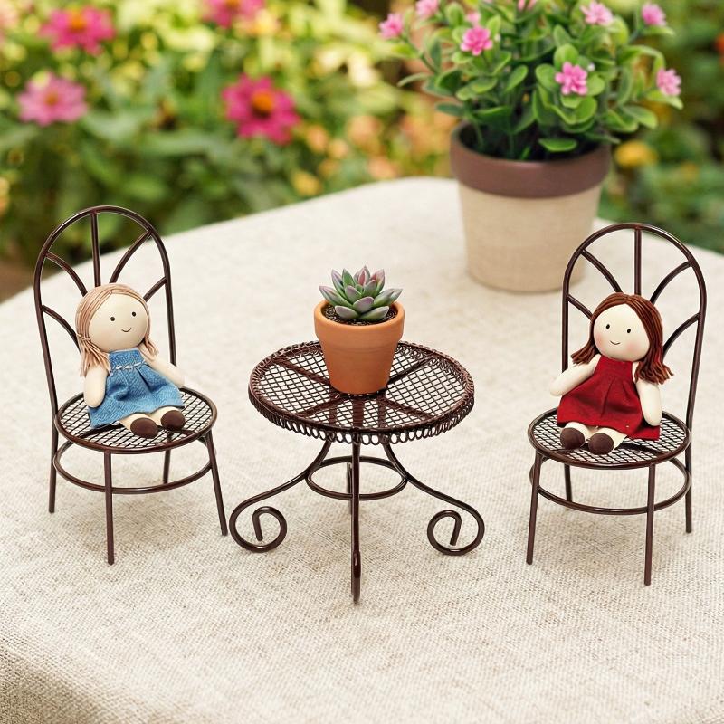1/3Pcs Dollhouse Garden Displa - Home Decor Unique Items recension och pris