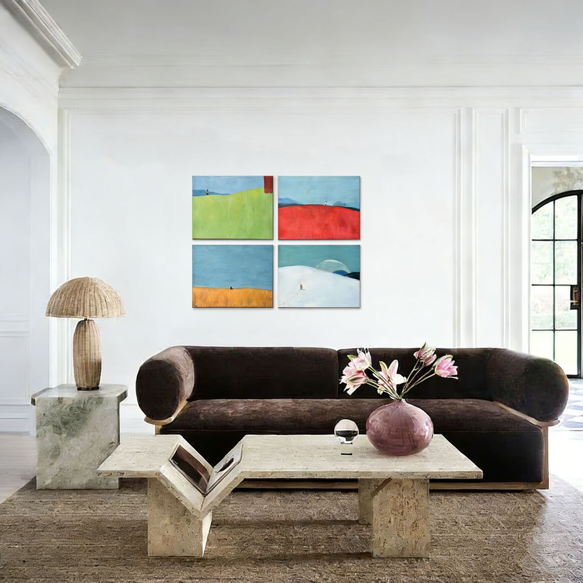 Original hand-painted oil pain - Abstract Oil Painting recension och pris