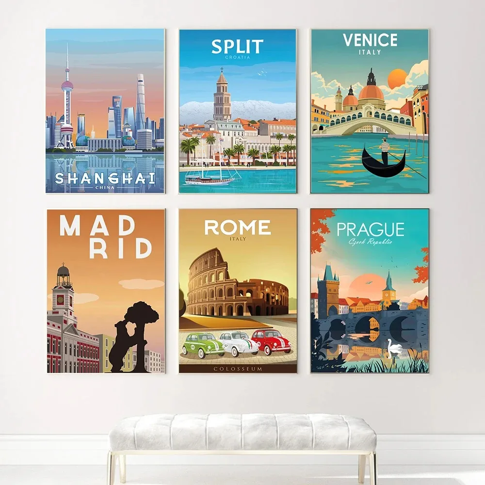 Tourist Cities Landscape Shang - Home Decor Vietnam recension och pris