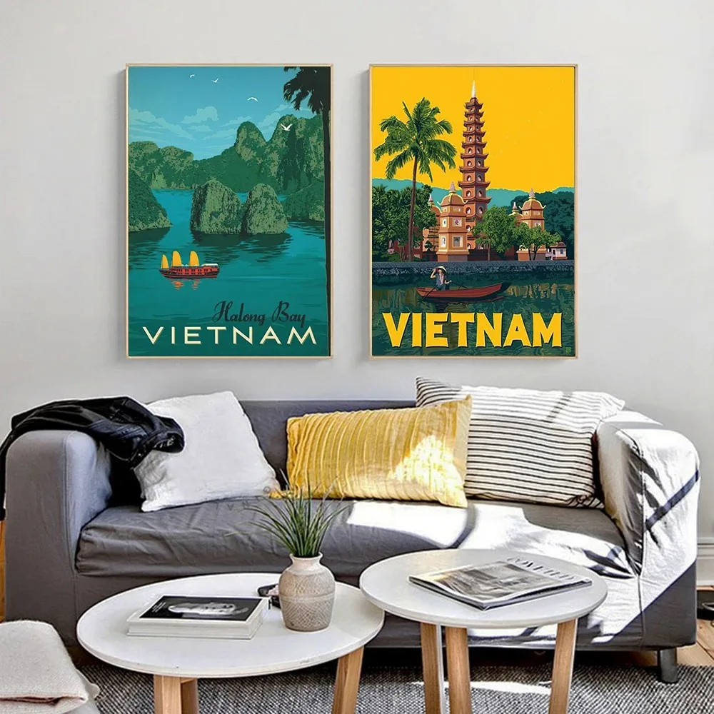 Tourist Cities Landscape Shang - Home Decor Vietnam recension och pris
