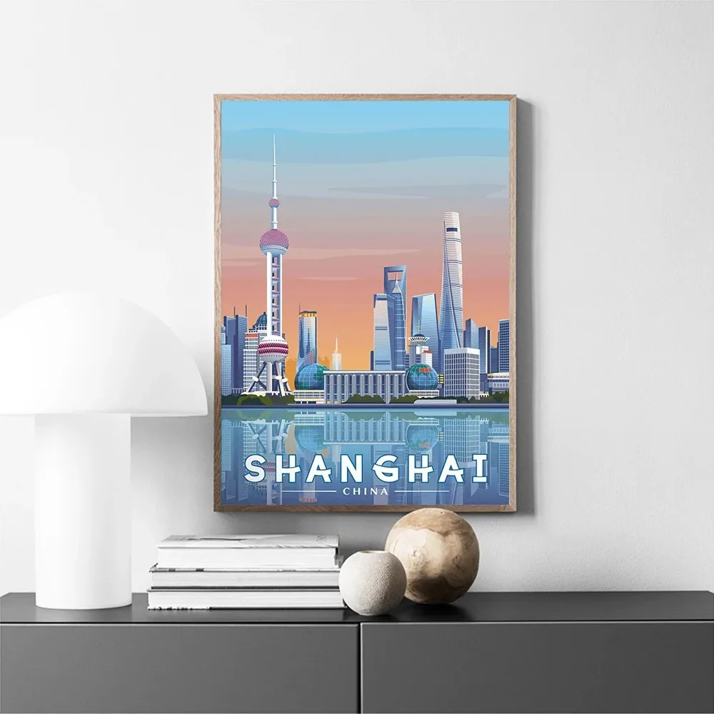 Tourist Cities Landscape Shang - Home Decor Vietnam recension och pris