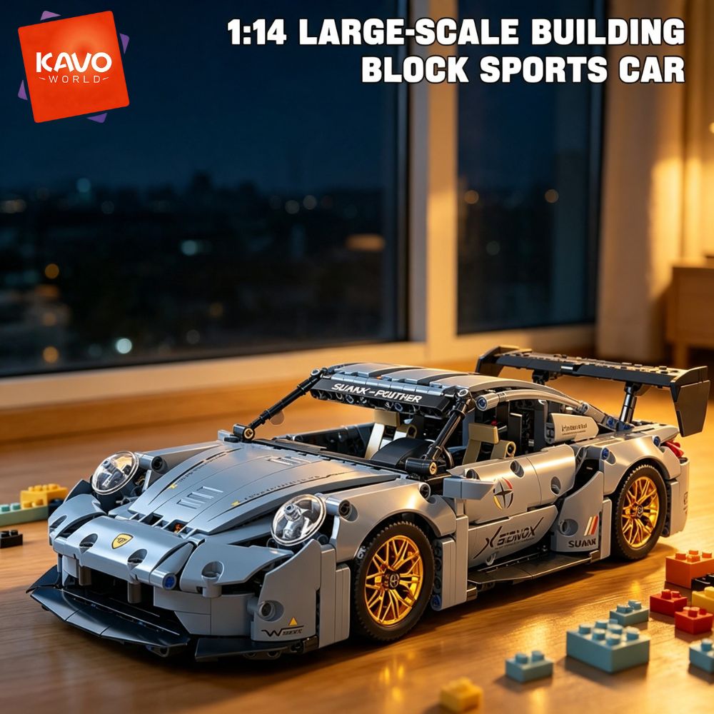 KAVOWORLD 973pcs Cool Toys Bui - Home Decor On Wheels recension och pris