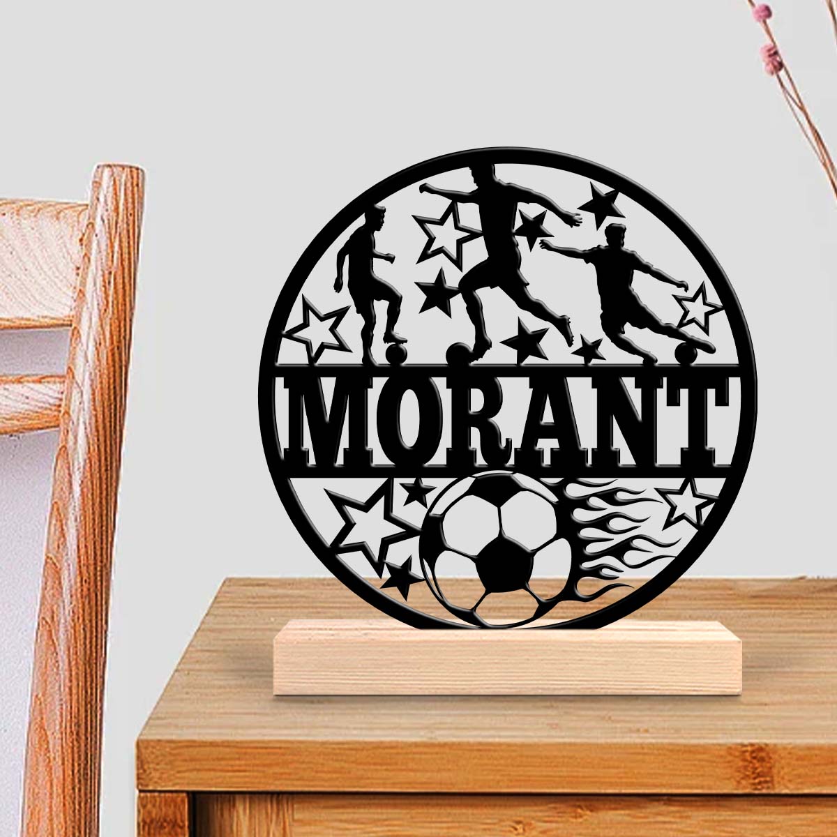 1pc Unique Personalized Metal  - Home Decor Statue recension och pris