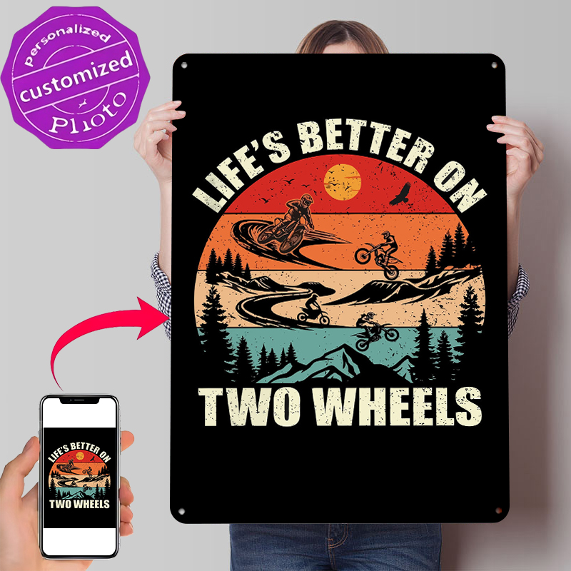Life's Better on Two Wheels Ti - Home Decor On Wheels recension och pris
