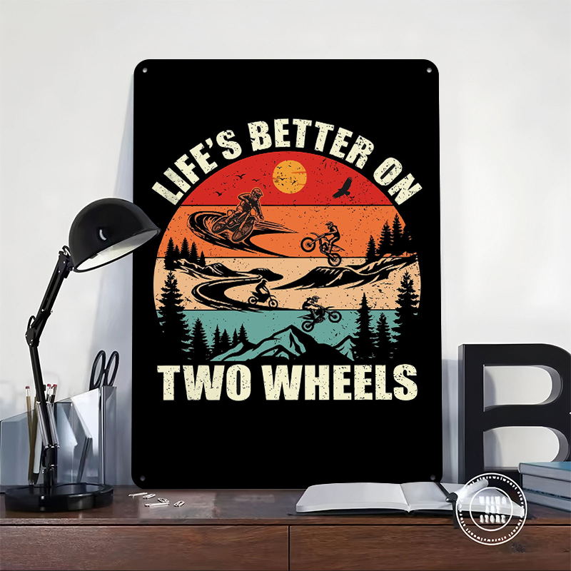 Life's Better on Two Wheels Ti - Home Decor On Wheels recension och pris