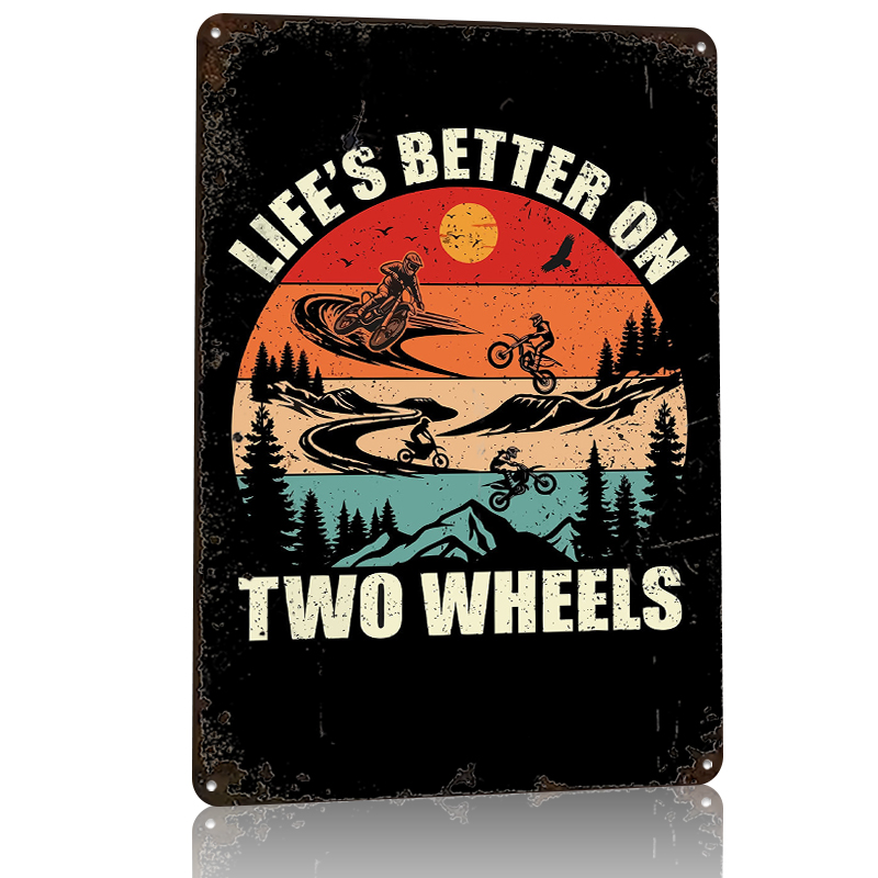 Life's Better on Two Wheels Ti - Home Decor On Wheels recension och pris