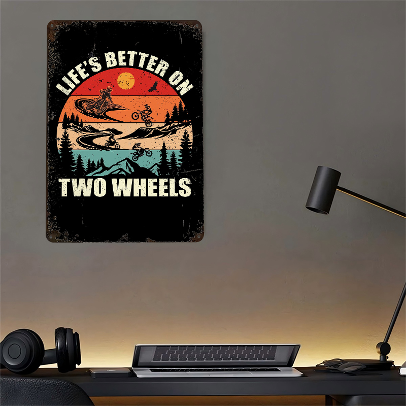 Life's Better on Two Wheels Ti - Home Decor On Wheels recension och pris