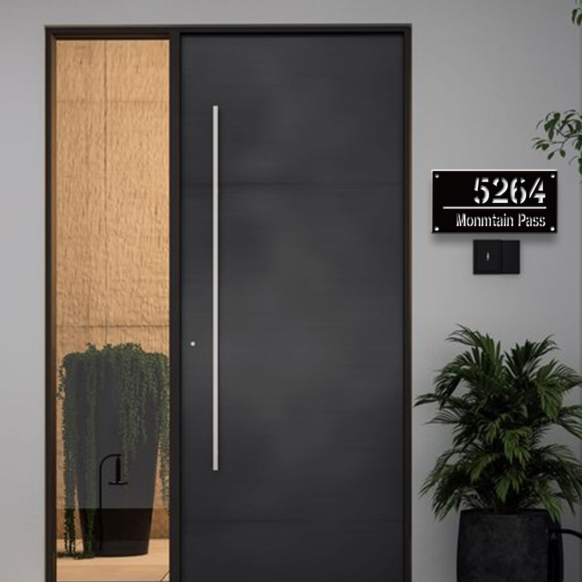 1pc Custom Number&Text Street  - Home Decor For Wedding recension och pris