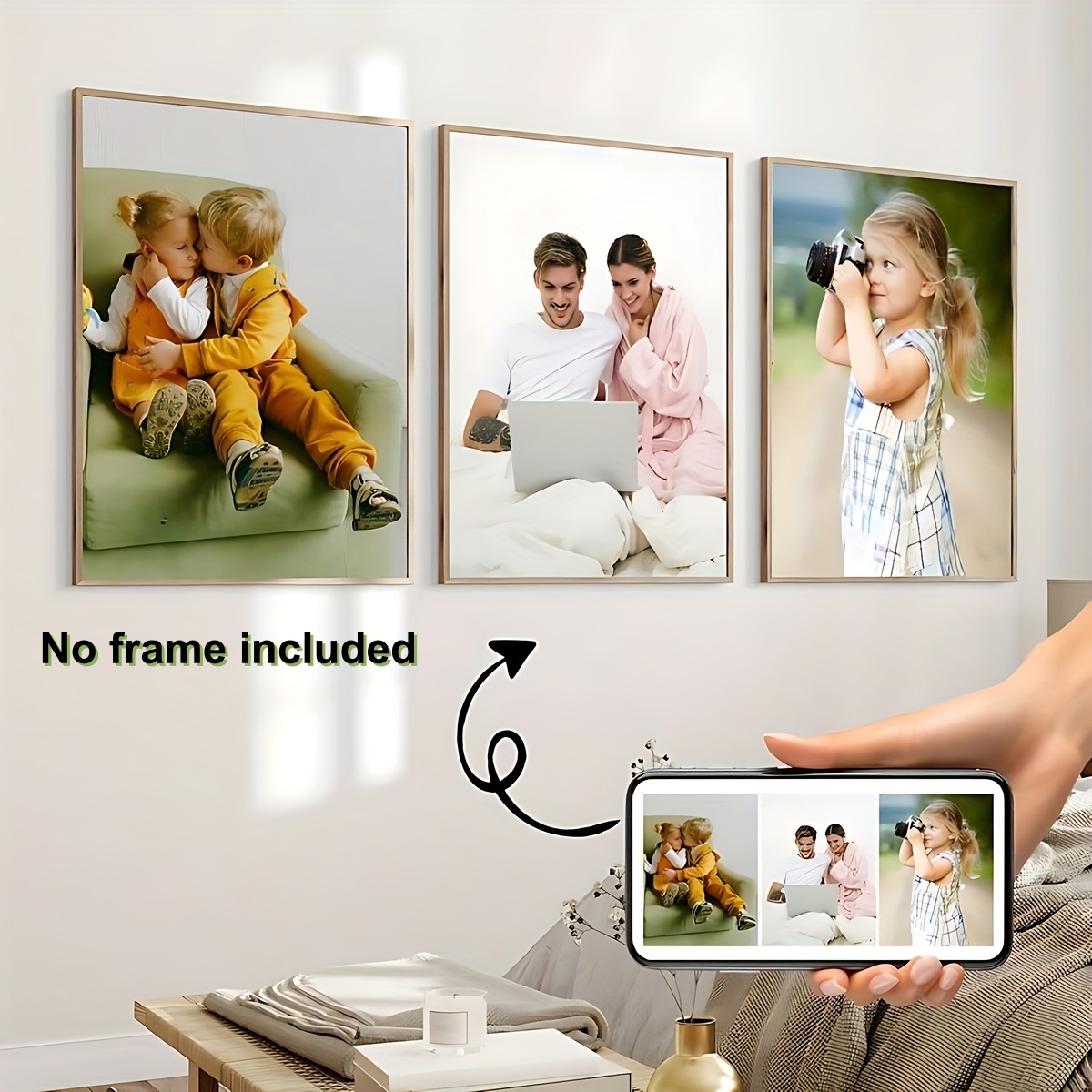Customize any 3 photos you des - Home Decor Canvas recension och pris