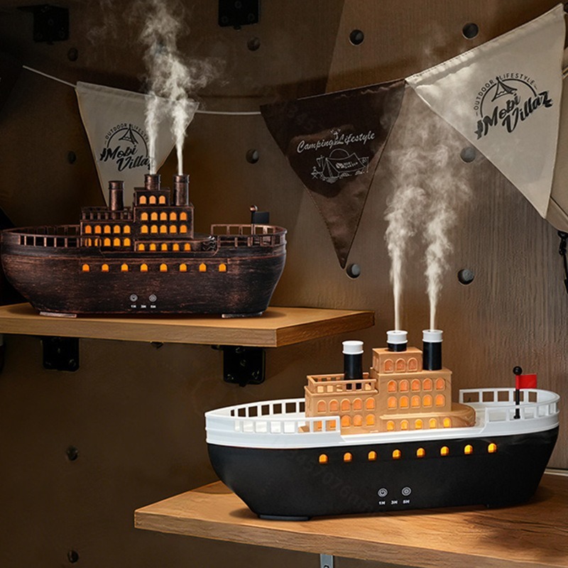 Retro Steam Ship Ultrasonic Ar - Home Decor Outlet recension och pris