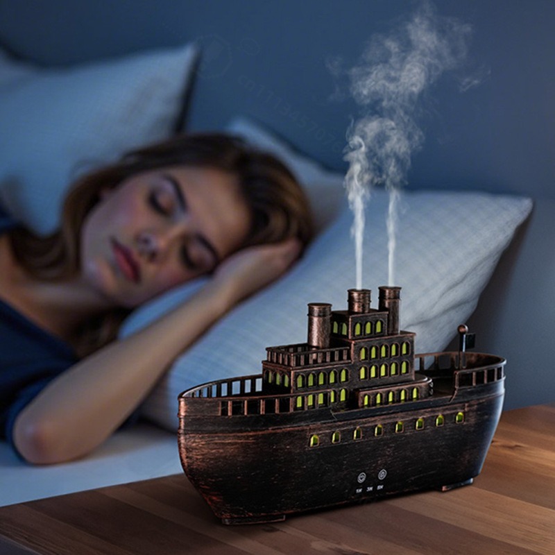 Retro Steam Ship Ultrasonic Ar - Home Decor Outlet recension och pris