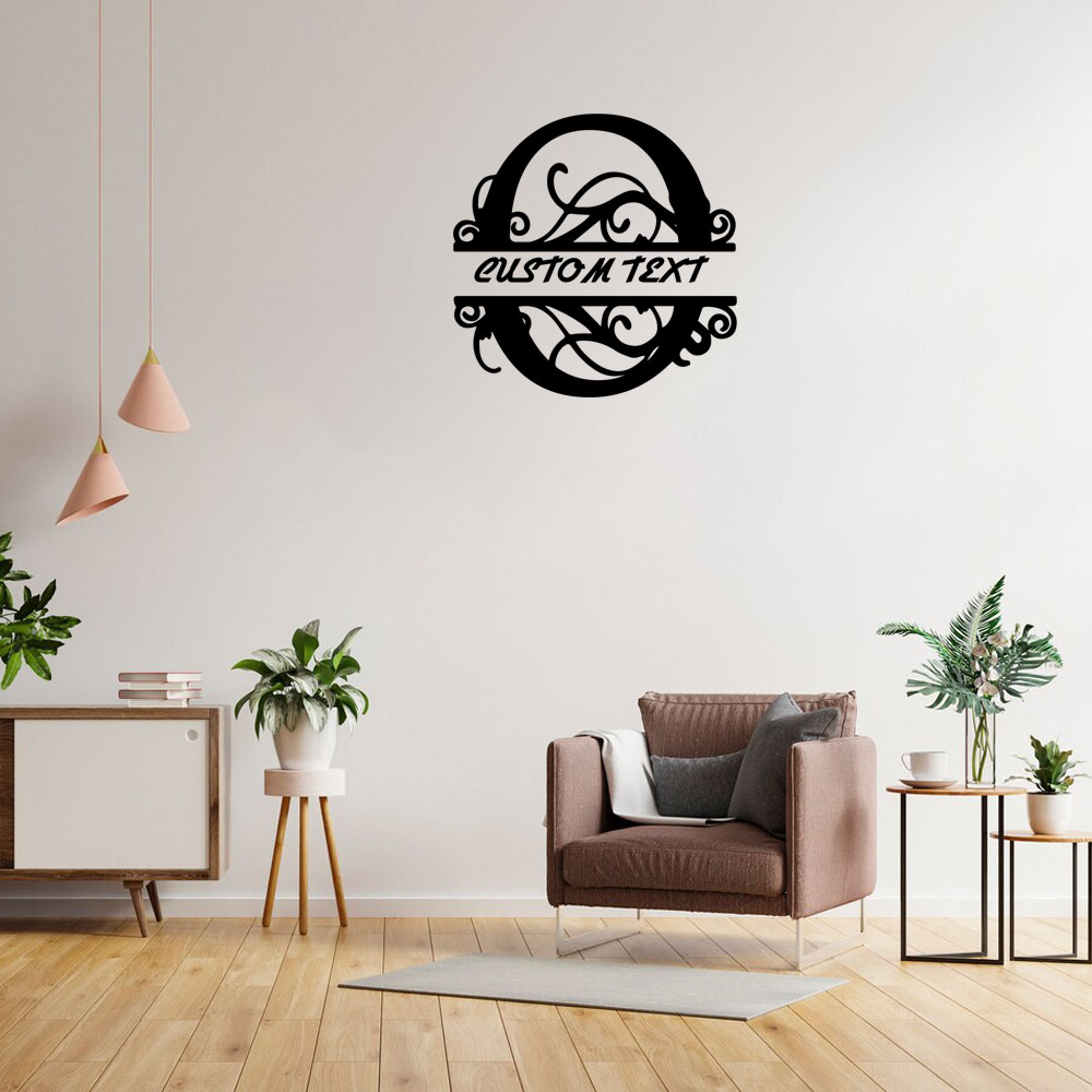 1PC Cartoon Letter O Custom Na - Home Decor Wallpaper recension och pris