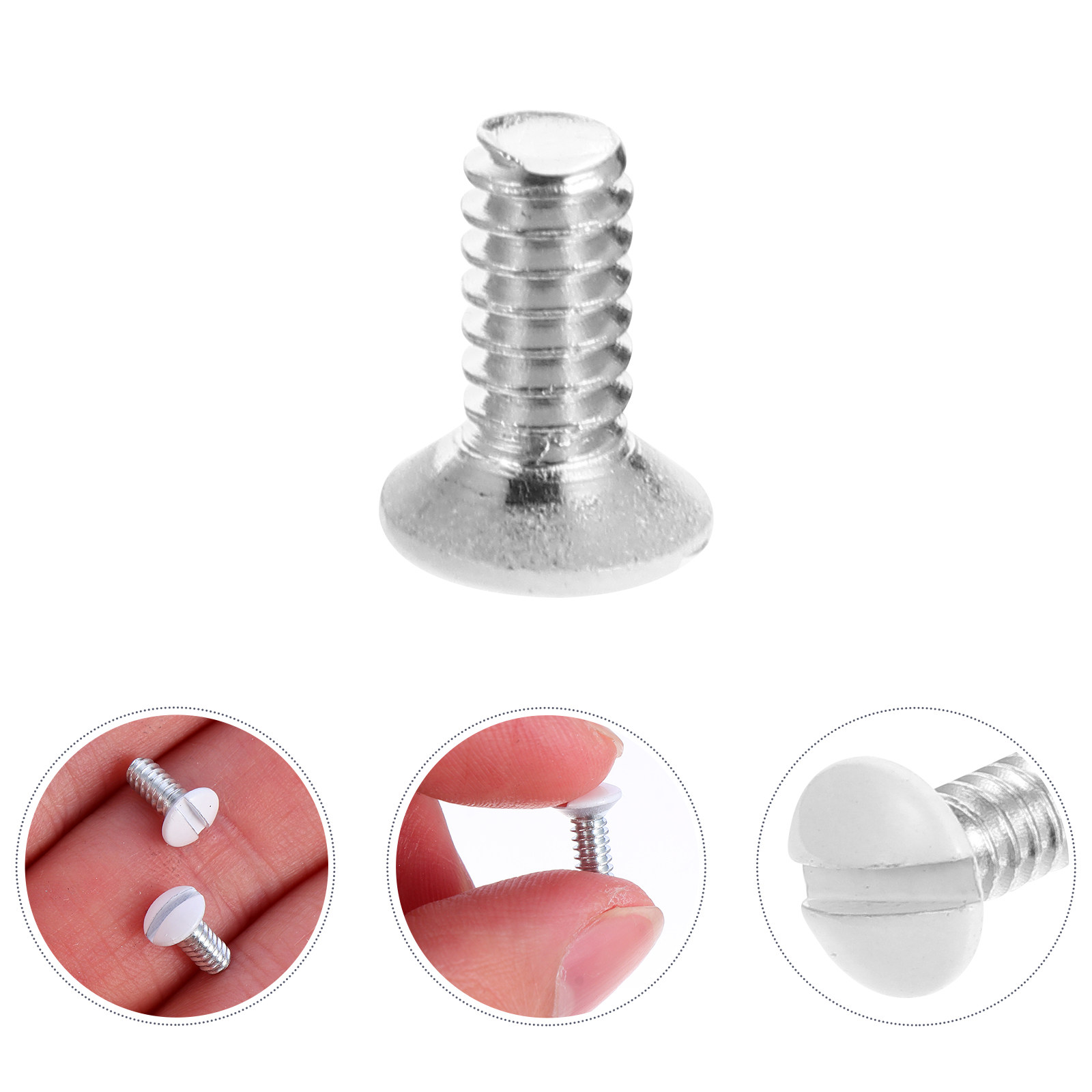 200Pcs White Painted Wall Plat - Home Decor Outlet recension och pris