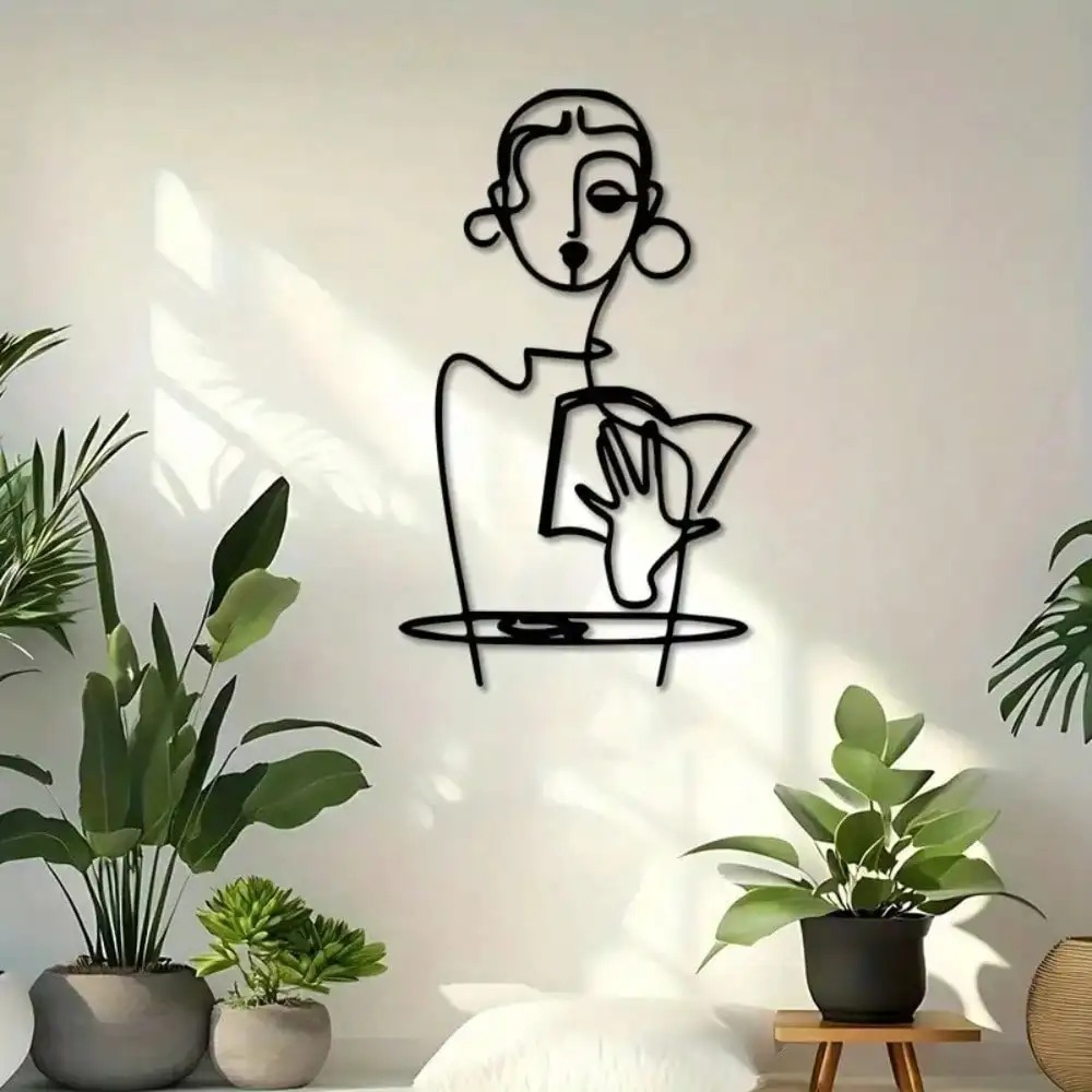 Brand Minimalist Woman Metal W - Home Decor Brand recension och pris