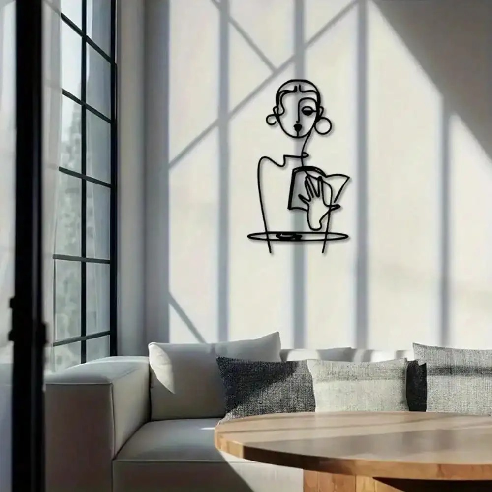Brand Minimalist Woman Metal W - Home Decor Brand recension och pris