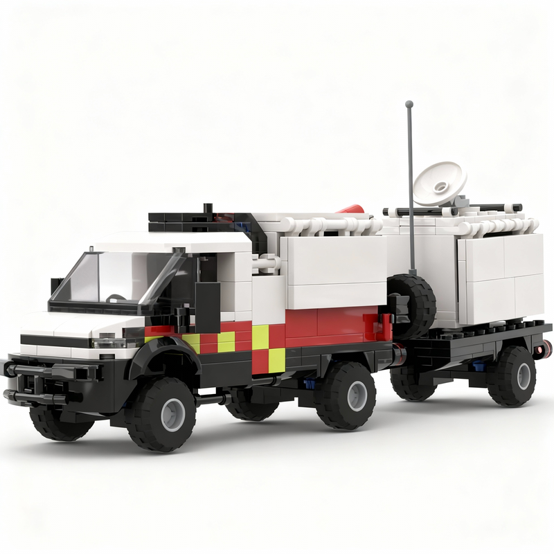 501PCS MOC Creative Model Cell - Home Decor On Wheels recension och pris