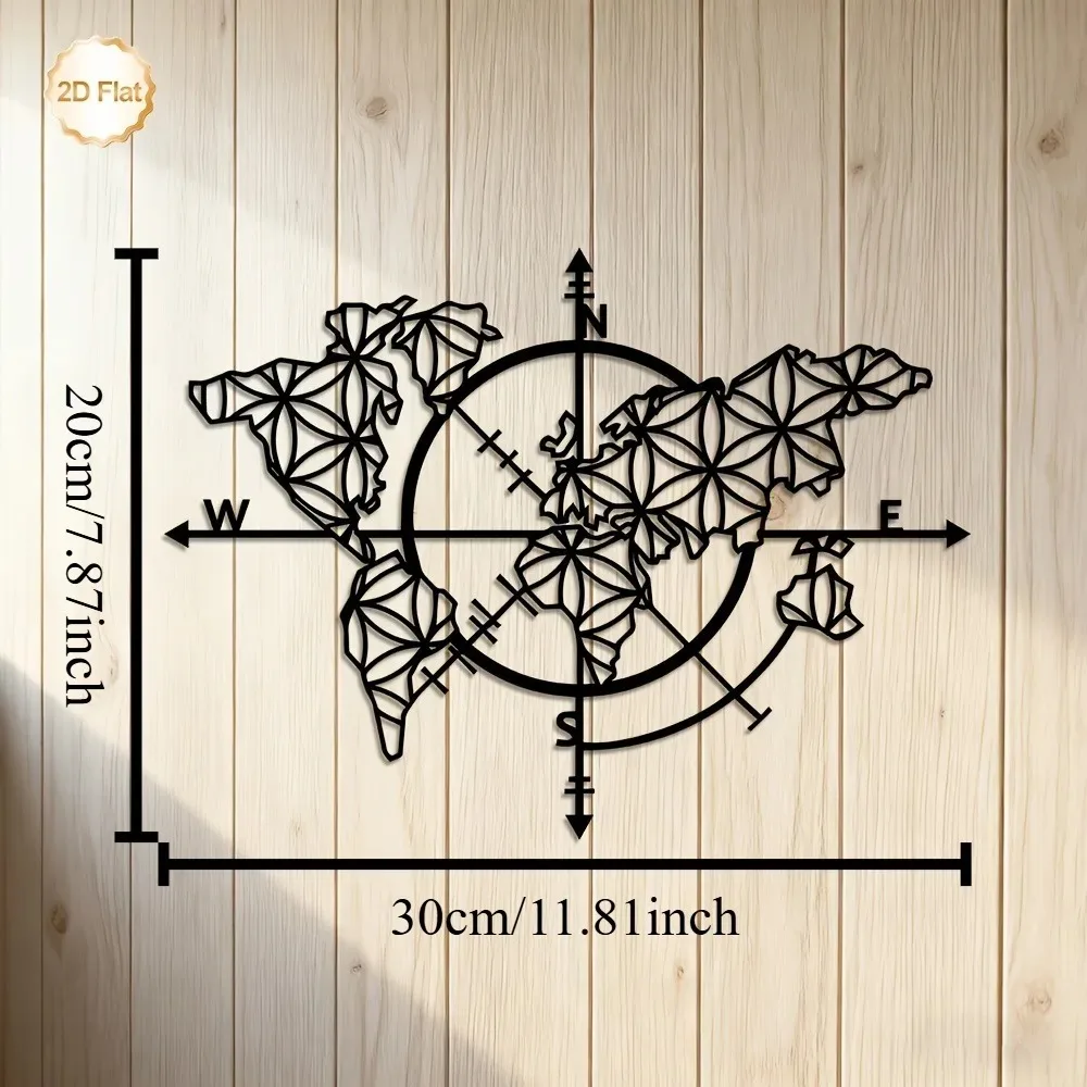 Brand Metal Wall Art Iron Comp - Home Decor Brand recension och pris